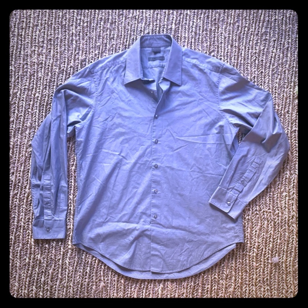 Grey DKNY button up